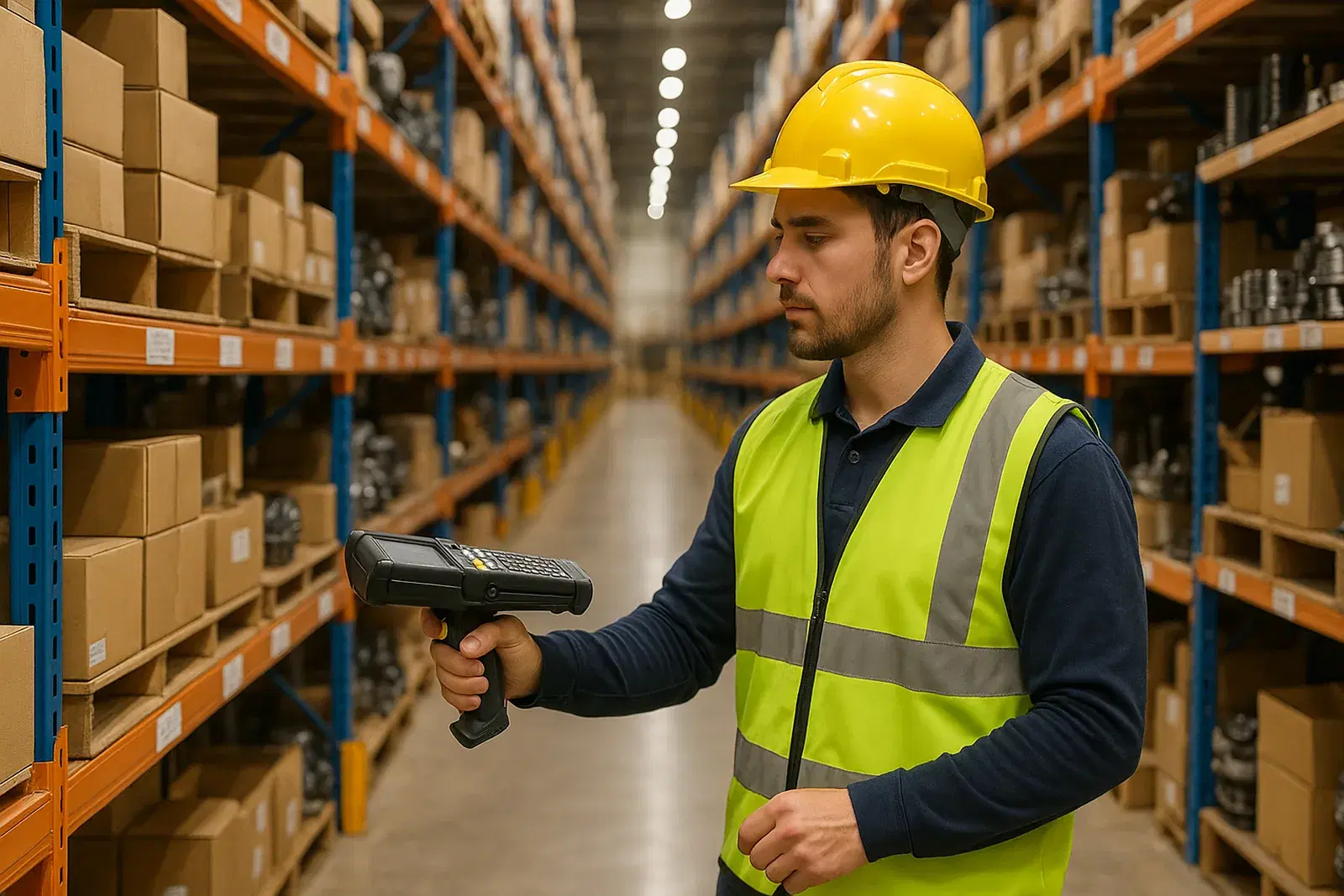 Case RFID Coletor de Dados: Inventário de Estoques com 99% de Acurácia