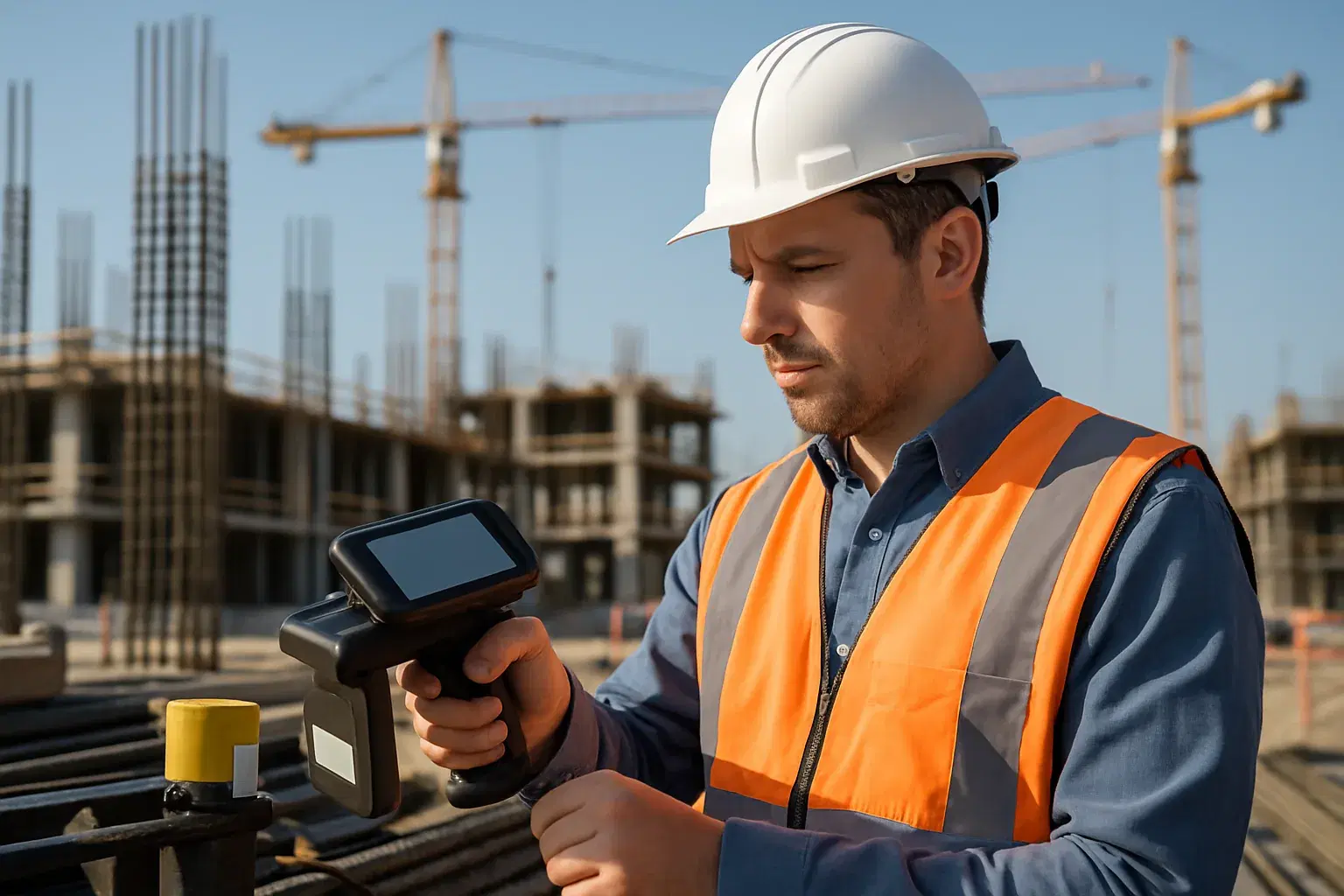RFID na construção civil: rastreamento em obras