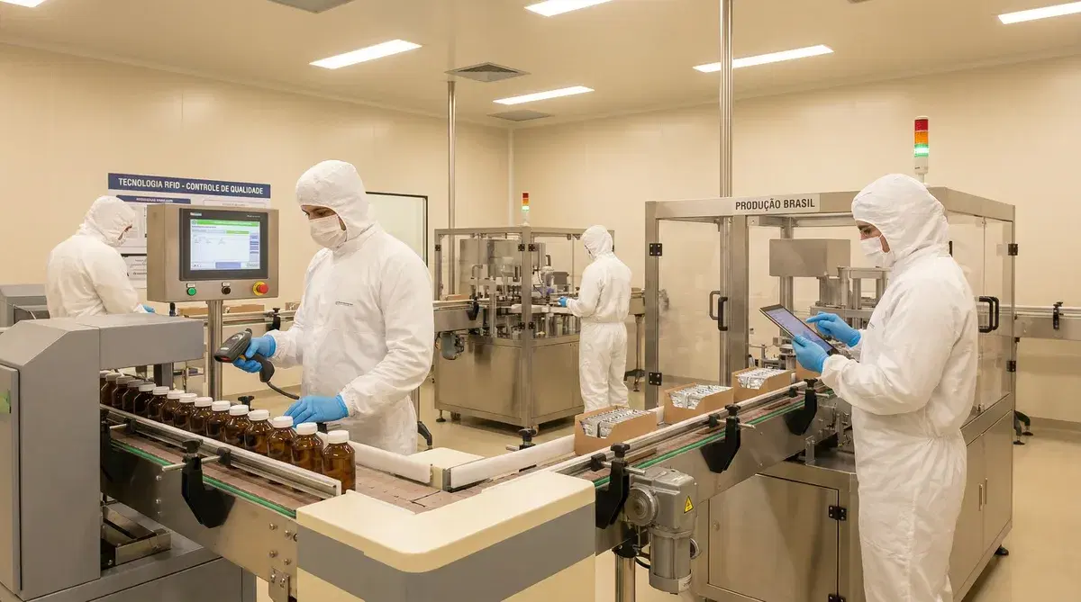RFID na indústria farmacêutica: rastreabilidade ANVISA