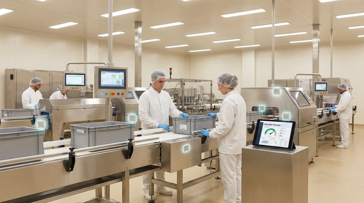 Gestão de ativos na indústria alimentícia: eficiência e conformidade que protegem sua operação