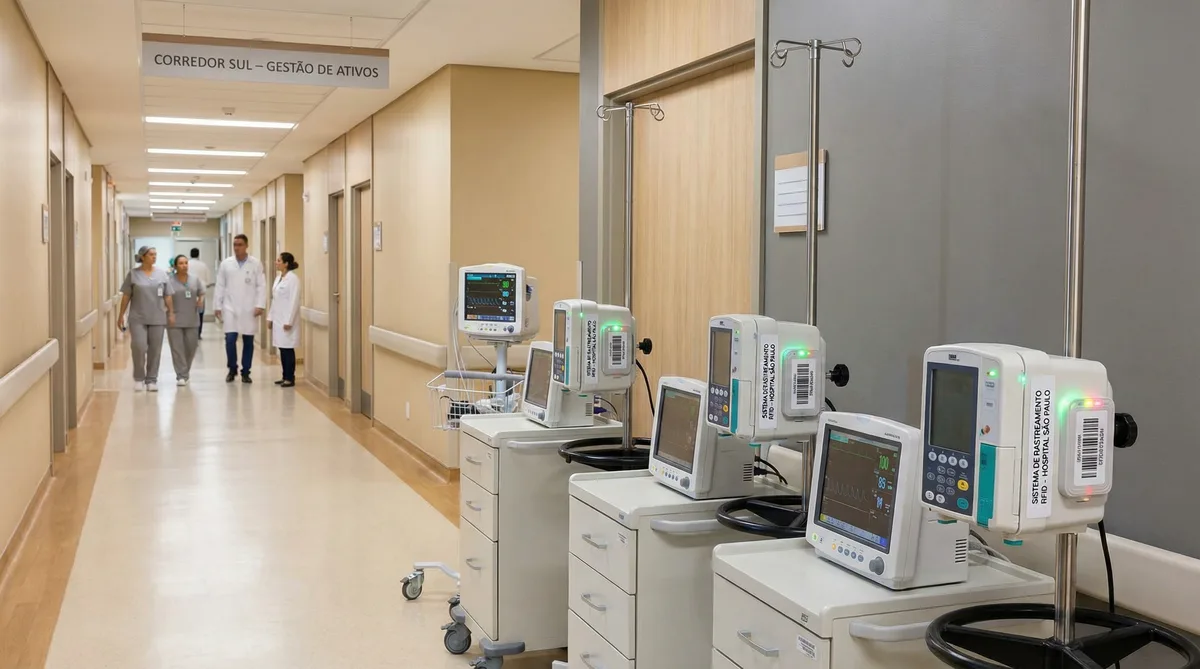 Inventário de ativos hospitalares: precisão e conformidade regulatória