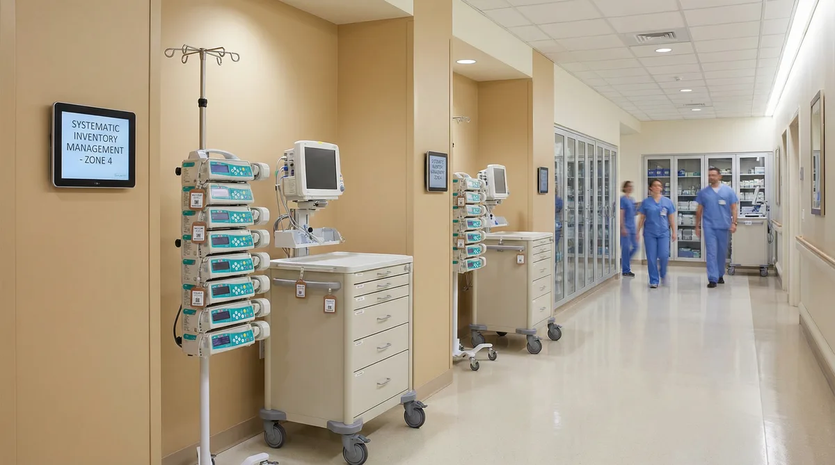Inventário de ativos hospitalares: precisão e conformidade regulatória