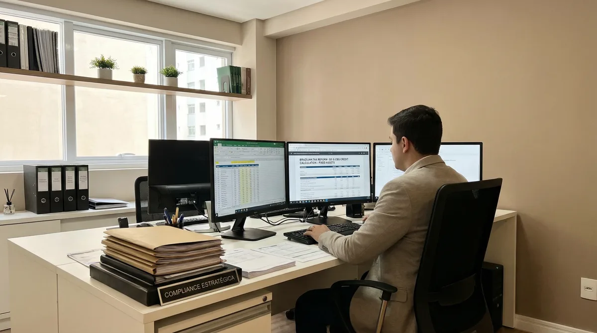 IBS e CBS sobre Ativos Fixos: Como Calcular e Aproveitar Créditos