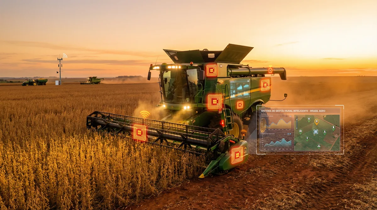RFID no agronegócio: controle total de ativos e resultados comprovados no campo