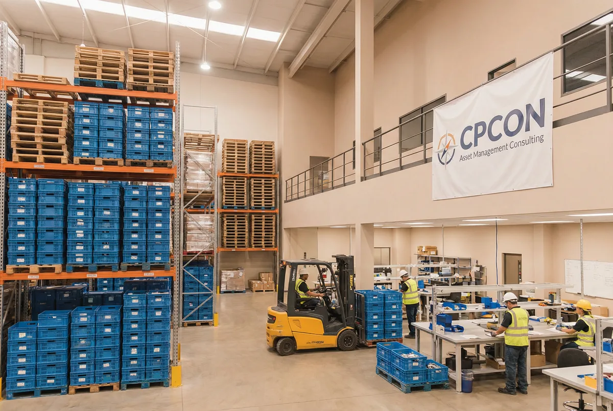 Controle de Caixas e Paletes