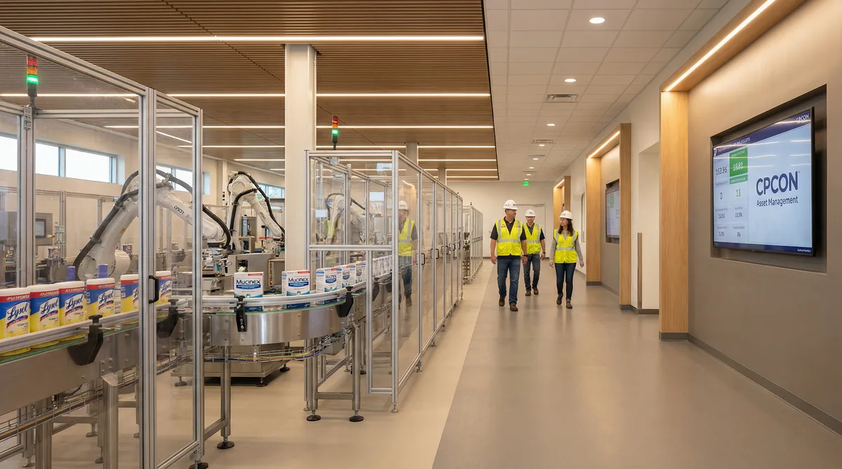 Reckitt – Gestão de Ativos com RFID em Mais de 14 Plantas Industriais nos EUA