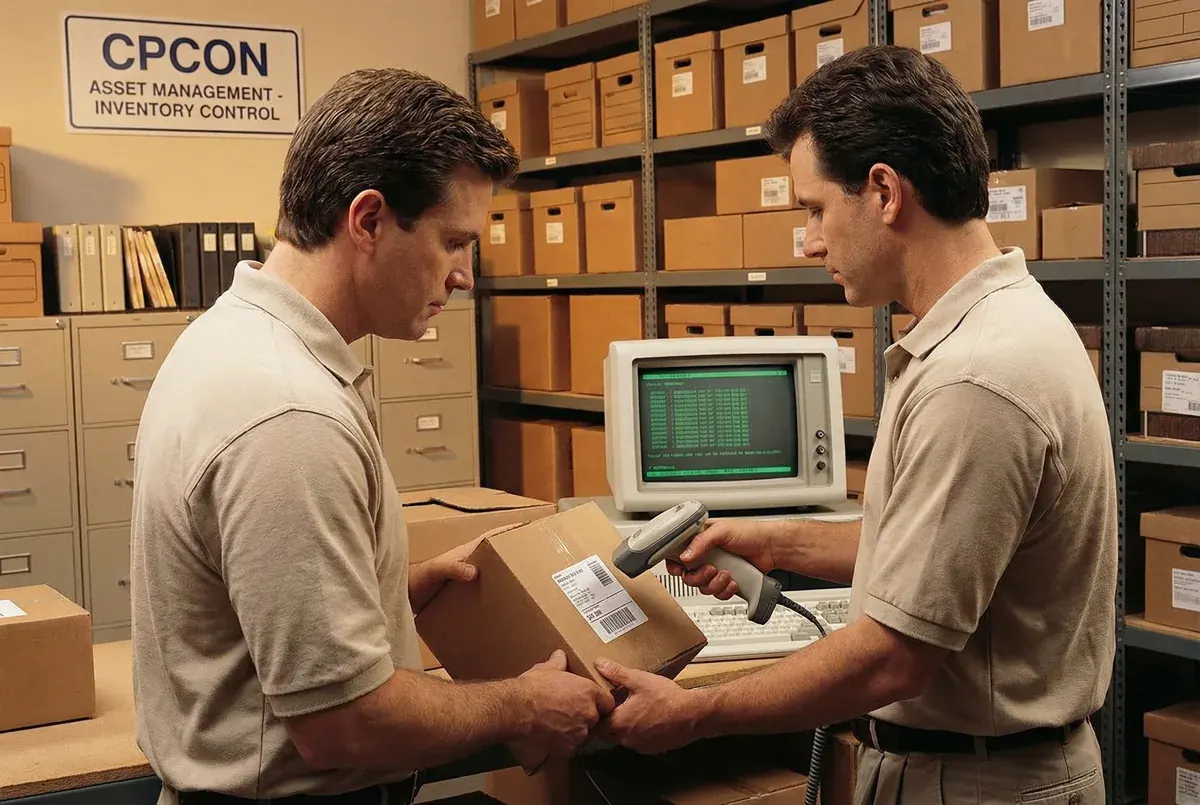 CPCON em 1994: pioneirismo com código de barras (barcode) no controle de ativos no Brasil