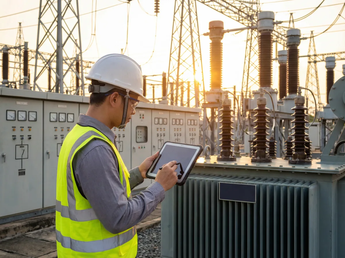 Inspeção de ativos de energia elétrica