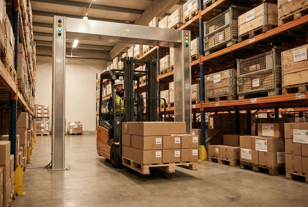 Tag RFID On-Metal para Paletes