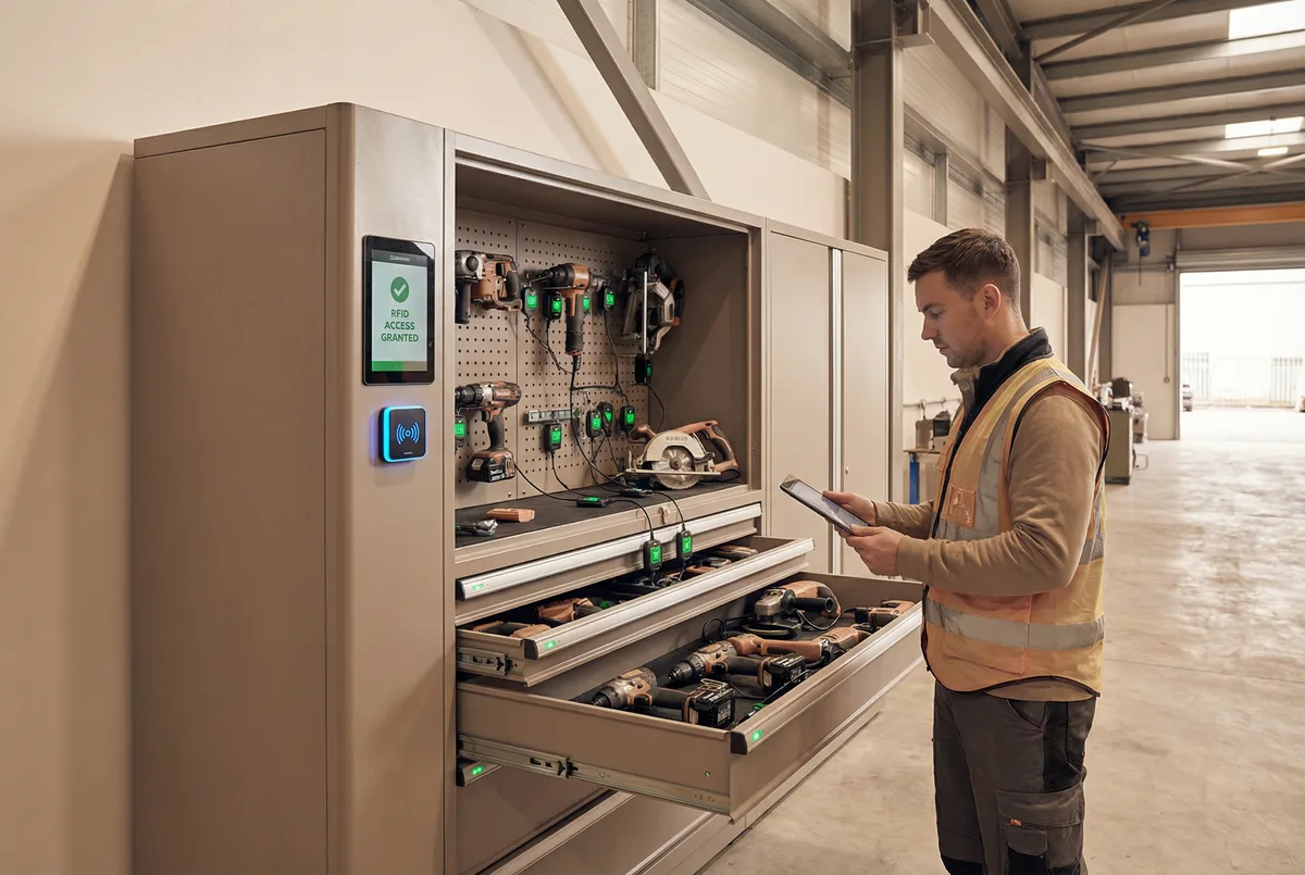 Tag RFID para instrumentos de medição