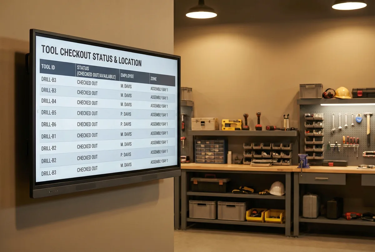 Tag On Metal Industrial