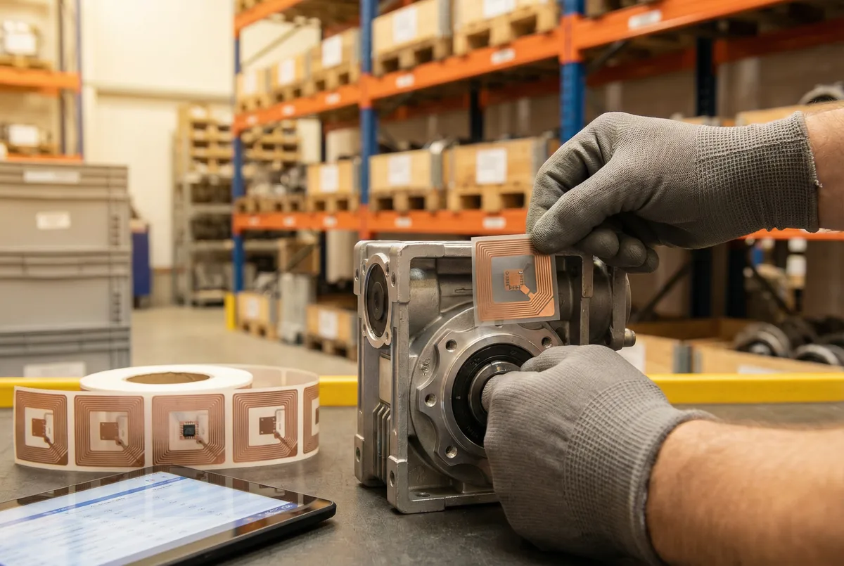 Tag On Metal Industrial