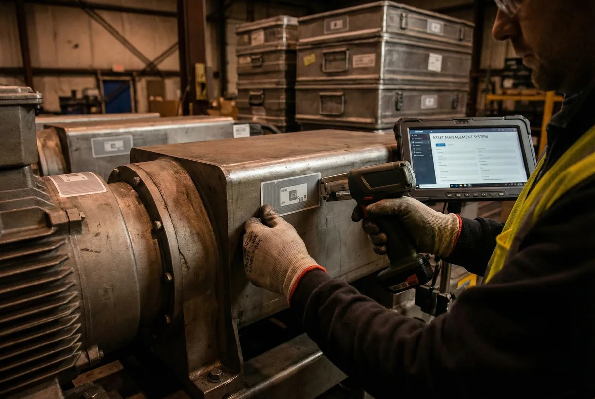 Techcodes On Metal — Industrial