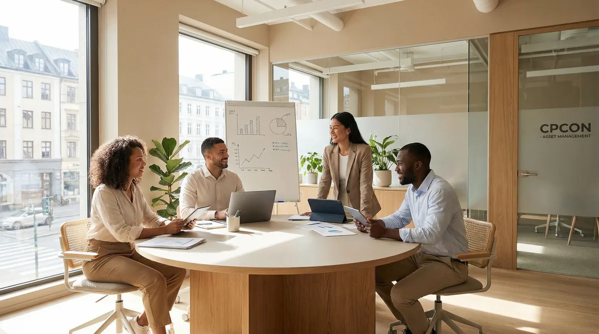 Gestão de ativos para pequenas e médias empresas.