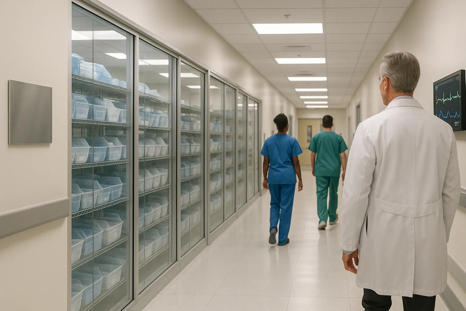 Ambiente hospitalar regulado