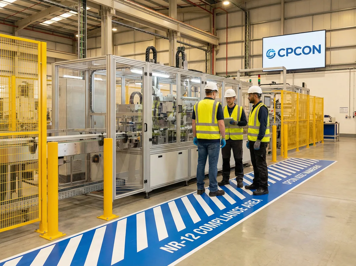 Conformidade NR-12 em linha de produção
