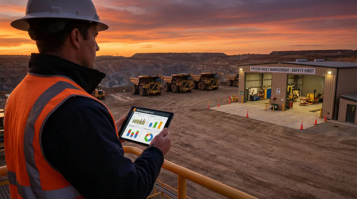 Gestão de pneus em mineração