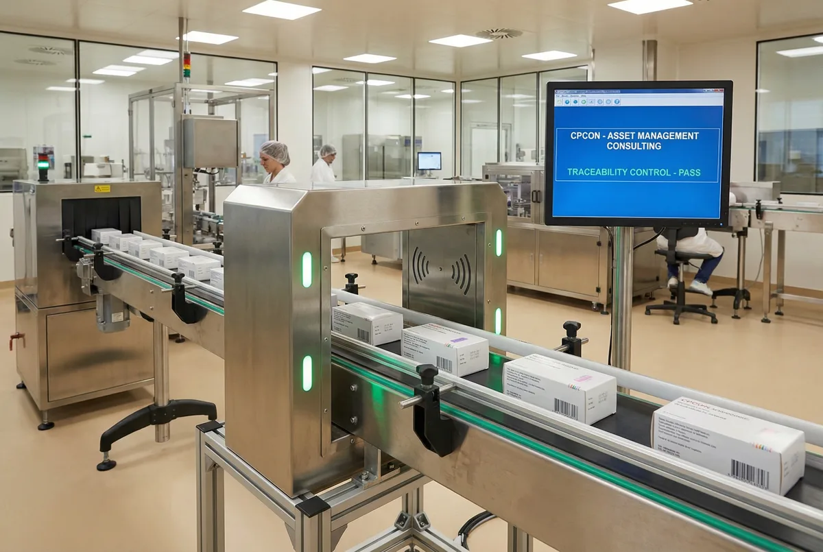 Rastreabilidade Total em Linha de Embalagem Farmacêutica