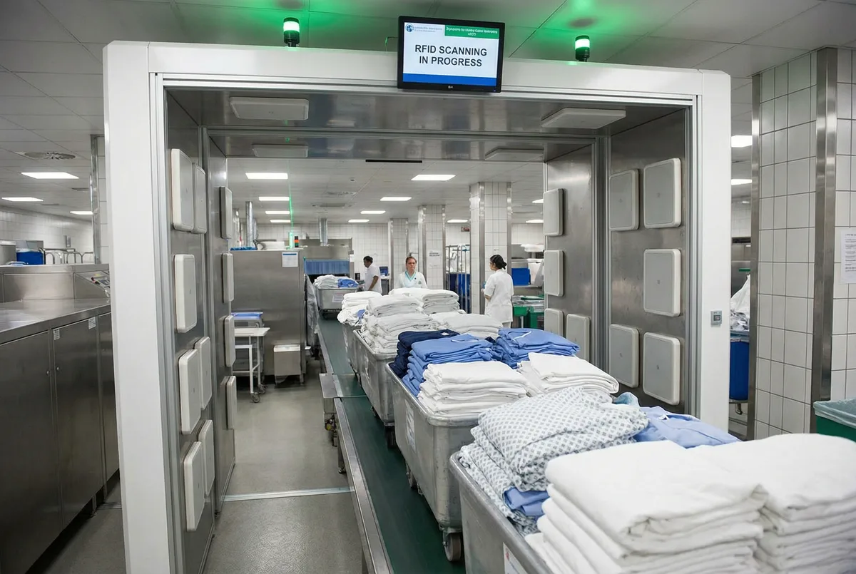Controle Total de Enxovais em Lavanderia Hospitalar