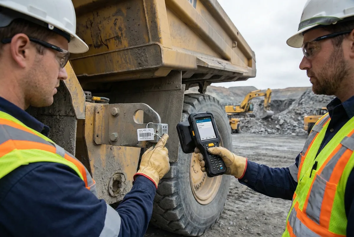 Inventário de Equipamentos Pesados em Mineradora