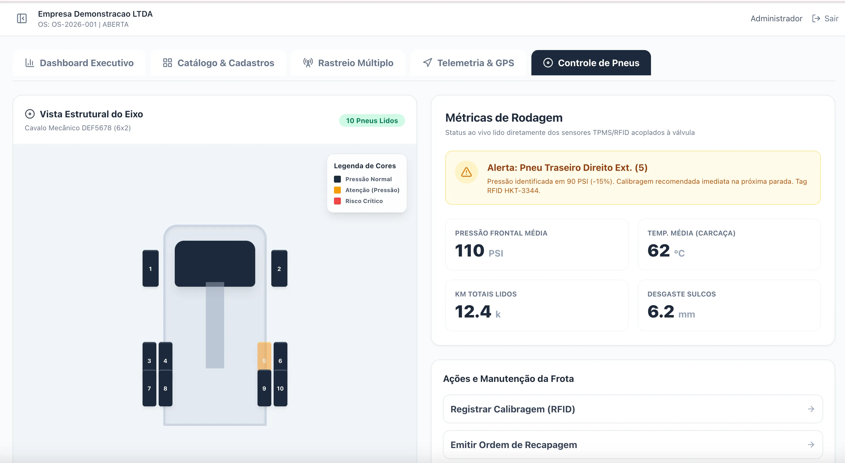 Imobilizador eletrônico sem fio para frotas