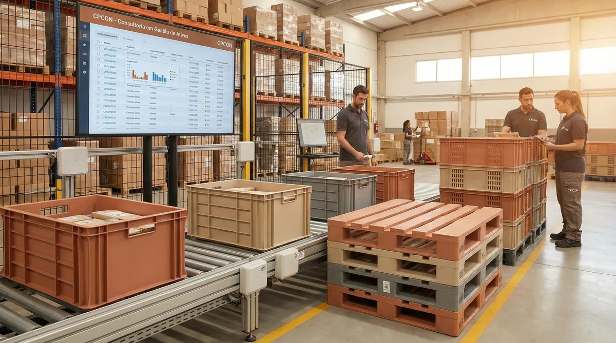 Controle de Caixas e Paletes