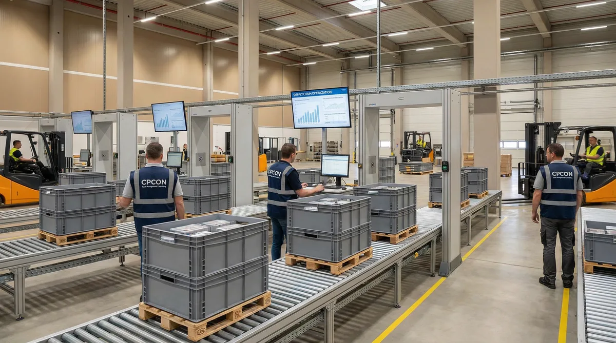 Controle de Caixas e Paletes