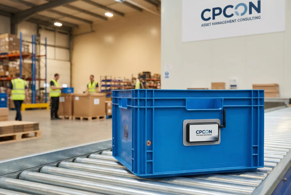 Tag RFID Embutida para Caixas Plásticas