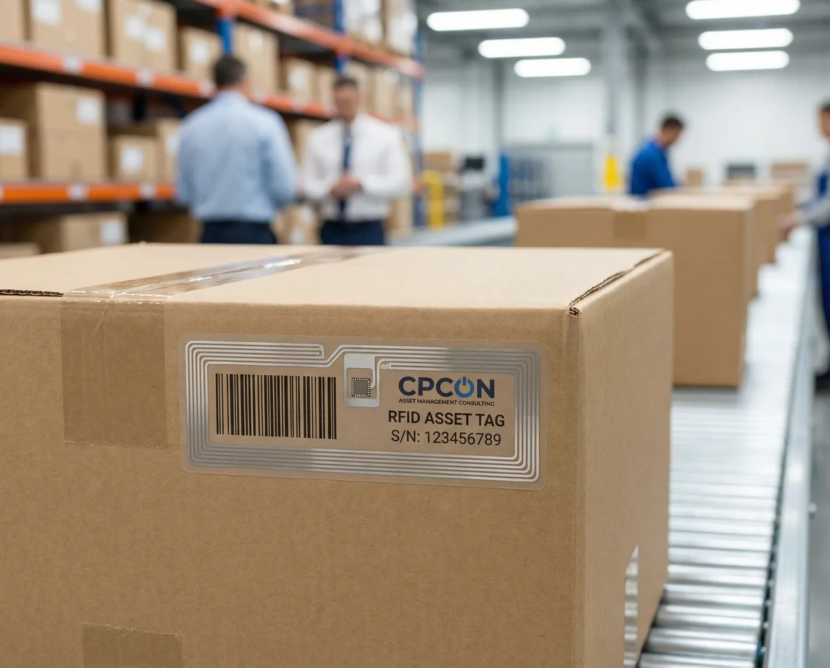 Tag RFID Flexível para Papelão e Caixas Dobráveis