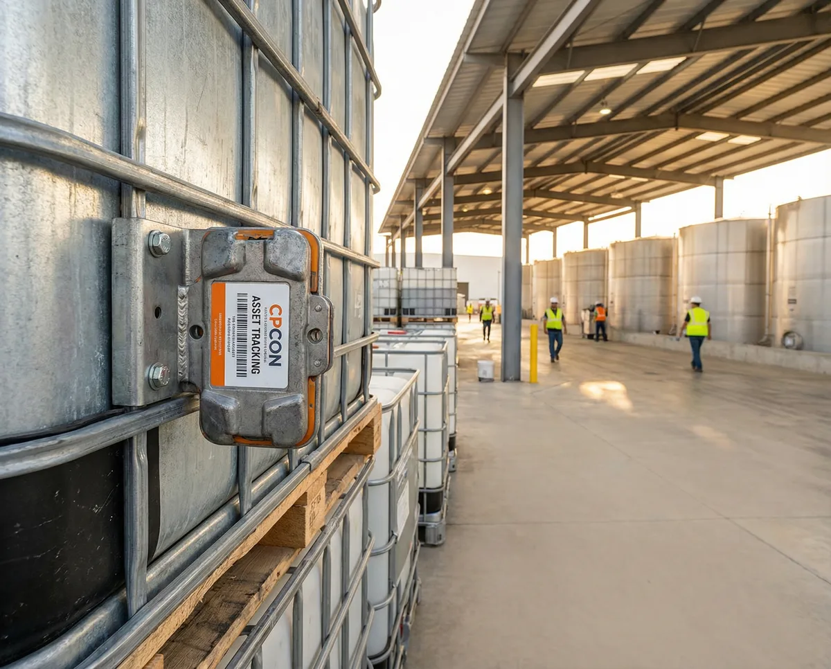 Tag RFID para Contêineres e IBC