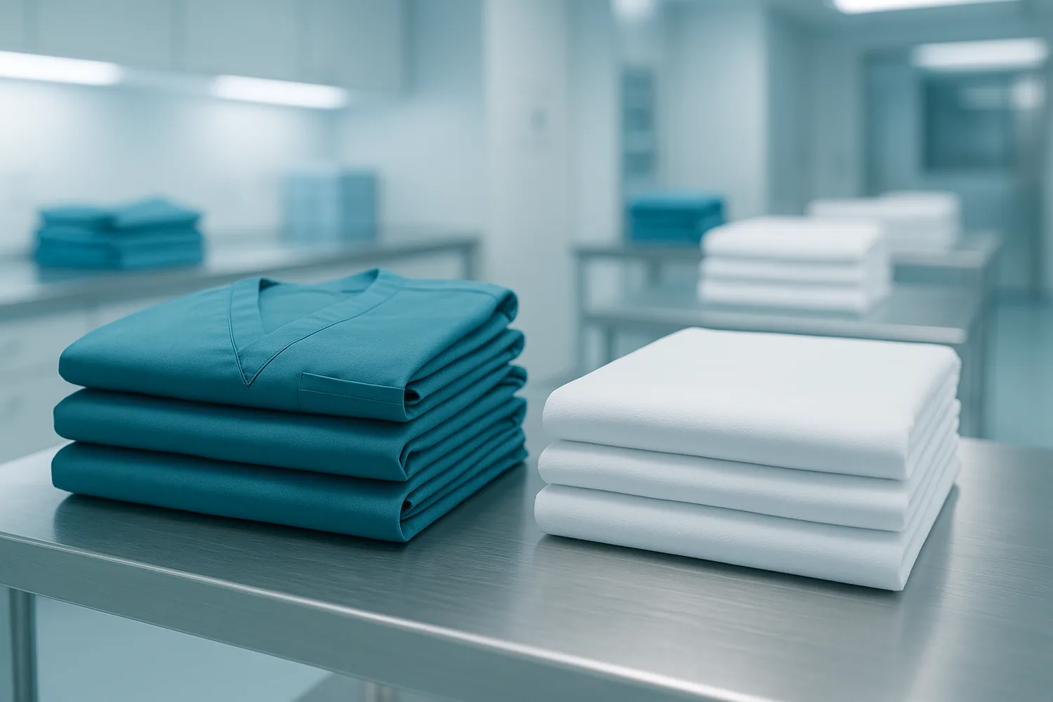 Enxoval e uniformes hospitalares com RFID