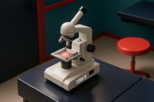 equipamento hospitalar com etiqueta rfid - representando gestão de ativos fixos (máquinas e equipamentos)